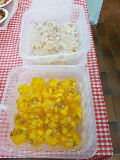 lychee & mango konnyaku jelly