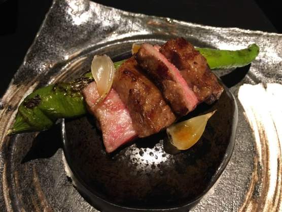 grilled miyazaki wagyu