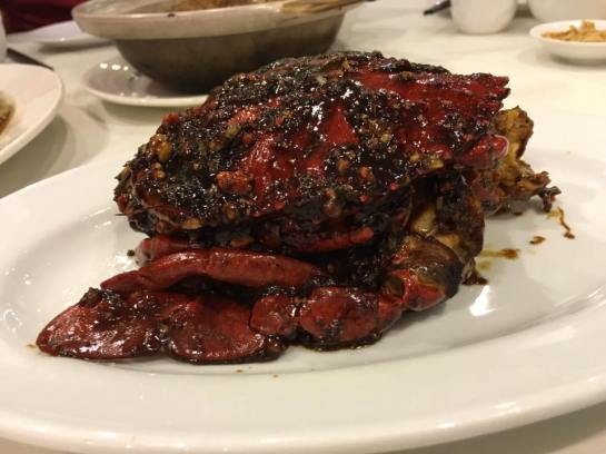 pepper crab - S$19.80
