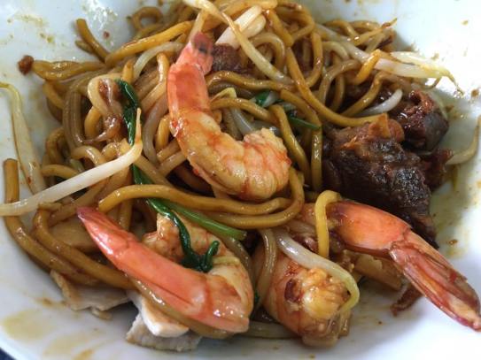 prawn bakut noodles
