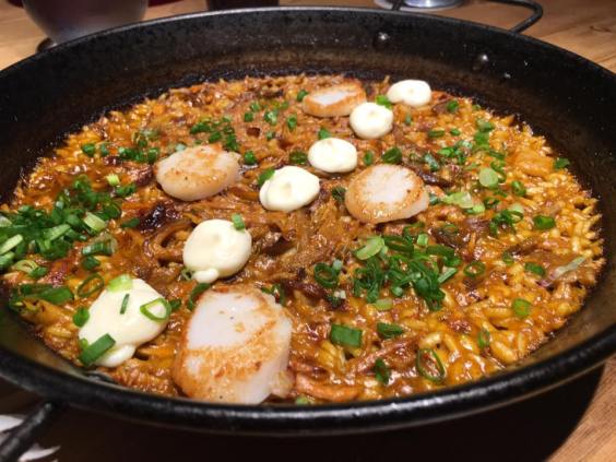 scampi & sotong fiduea