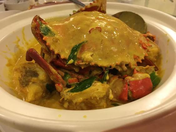 pumpkin sauce crab