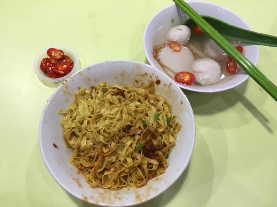ru ji kitchen fishball noodles