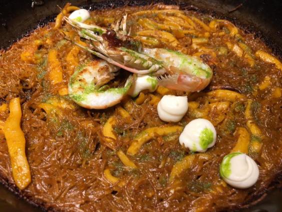 scampi & sotong fiduea