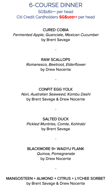 salted & hung 6-course 100gourmet dinner on 21.7.2016