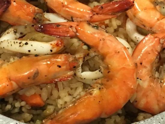 seafood paella