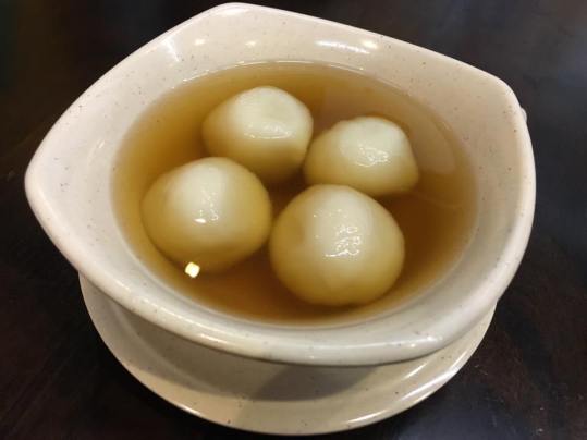 sesame & peanut dumplings