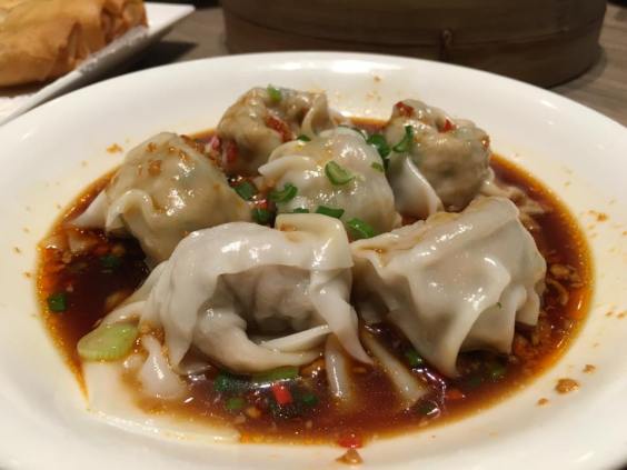 spicy dumplings 抄手