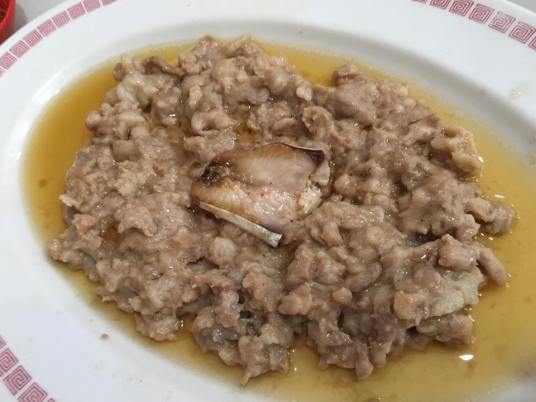 steamed minced pork with salted fish
