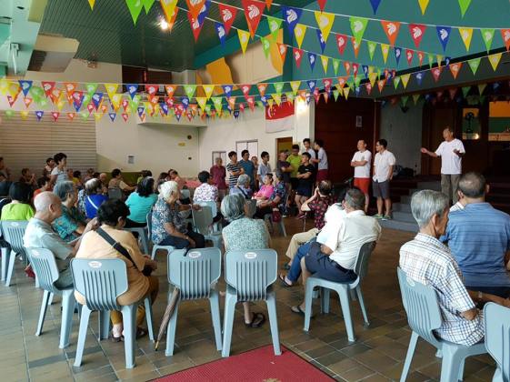bread of life community lunch at newgate learning hub bathesda bedok