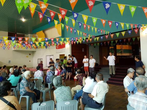bread of life community lunch at newgate learning hub bathesda bedok