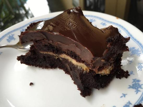 chocolate banana cake