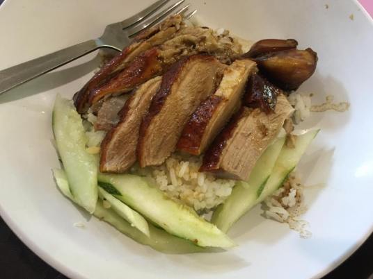 duck rice - S$3