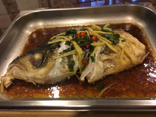 HK steamed song fish head 港蒸松鱼头2-2aug2016