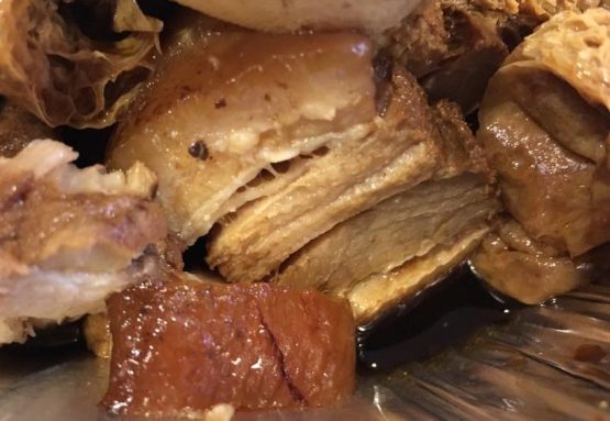 kong bak braised pork 鲁腩肉