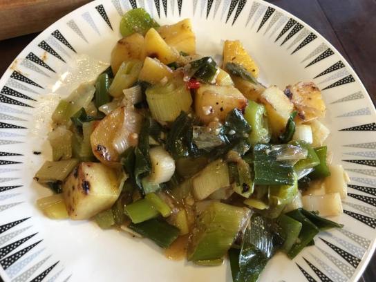leek & potatoes
