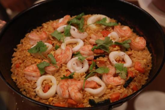 seafood paella