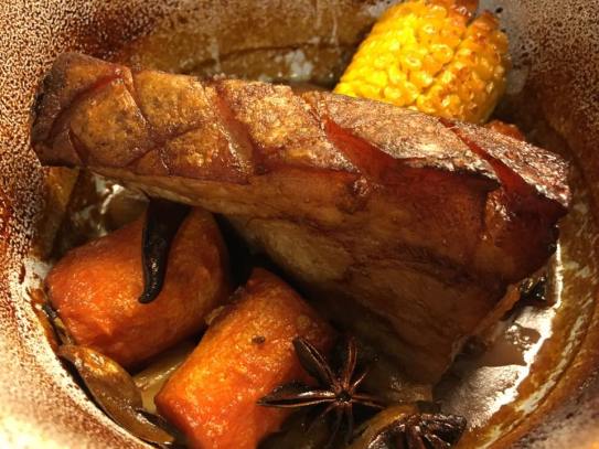 Gordon Ramsay's slow roasted belly pork