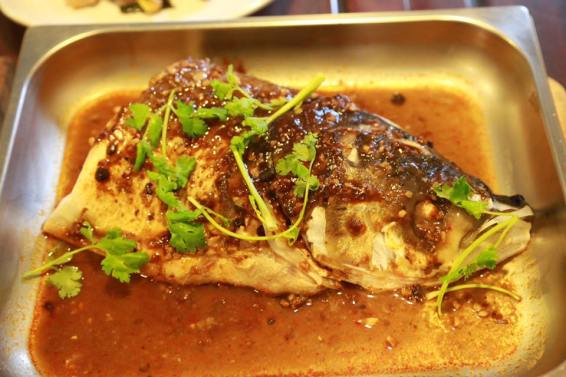 spicy black bean sauce fish head