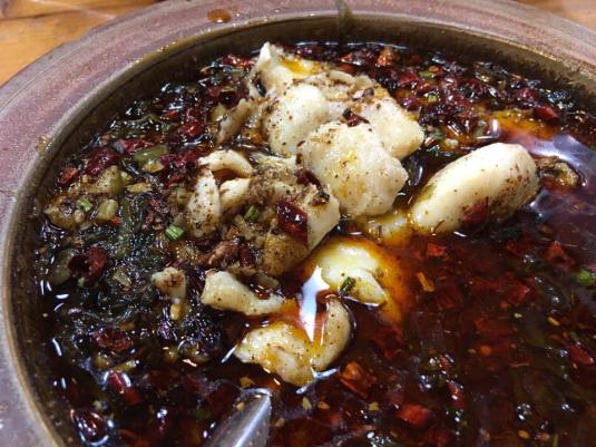 spicy sour veg fish 酸菜鱼