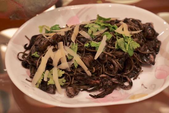 squid ink pasta