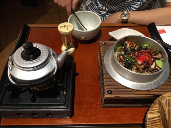 unagi & toriyaki kamameshi set