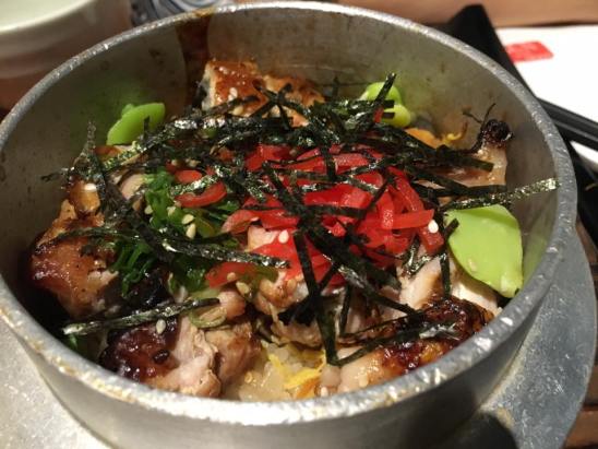 unagi & toriyaki kamameshi set