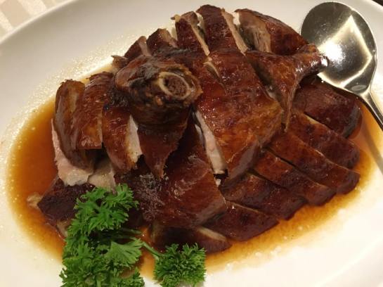 1/2 roast london duck - S$30