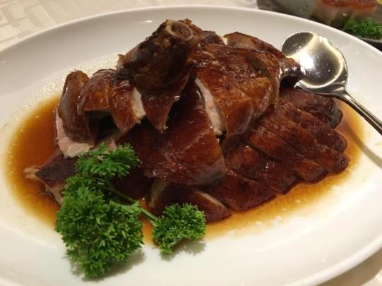 1/2 roast london duck - S$30