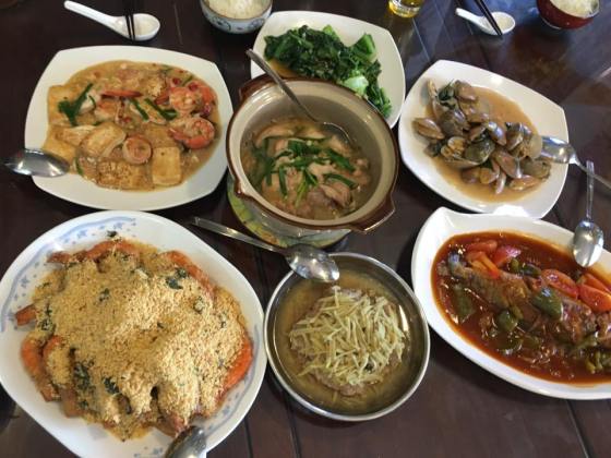 7 dishes for 5pax RI friends lunch