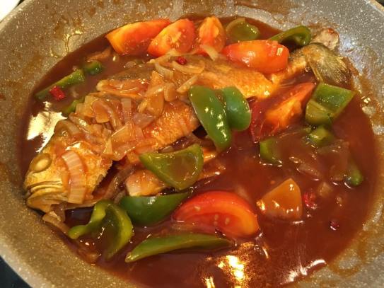 braised yellow croaker 红烧小黄鱼 - room for improvements