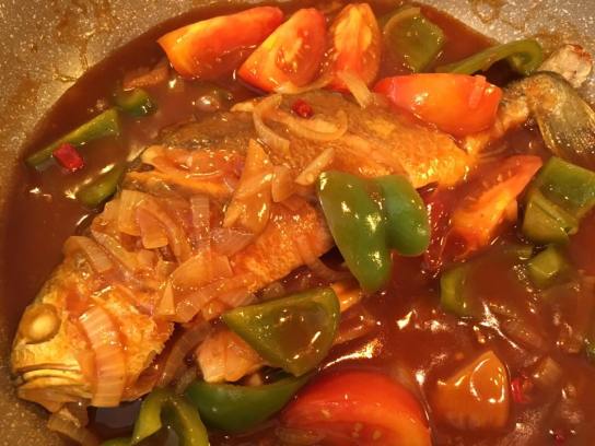 braised yellow croaker 红烧小黄鱼 - room for improvements