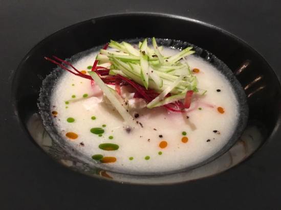 chilled crab meat soup granny smith apple