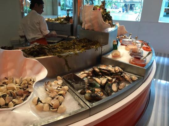 cold appetizer station