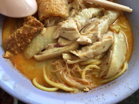 curry chicken laksa
