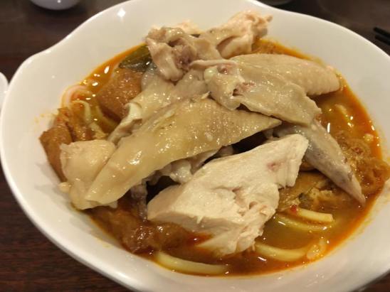 curry chicken noodles