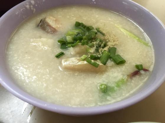 fish belly porridge