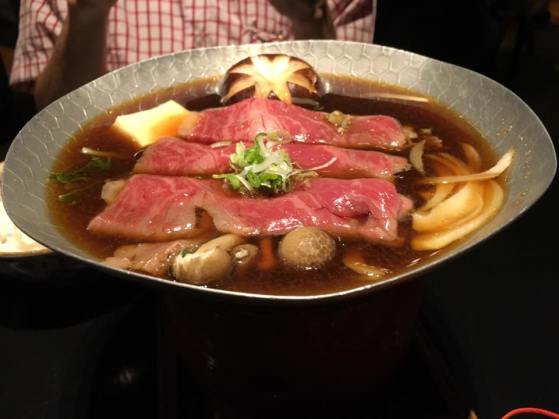 kagoshima wagyu sukiyaki konabe