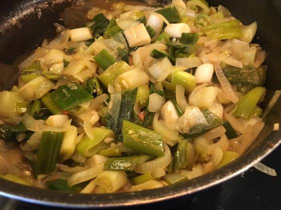 leeks & onions