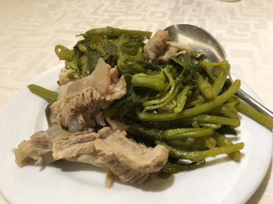 lie tong 例汤 ingredients - watercress & pork soft bones