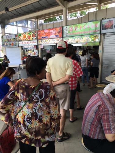 long queue @ seng kee 胜记bak chor mee