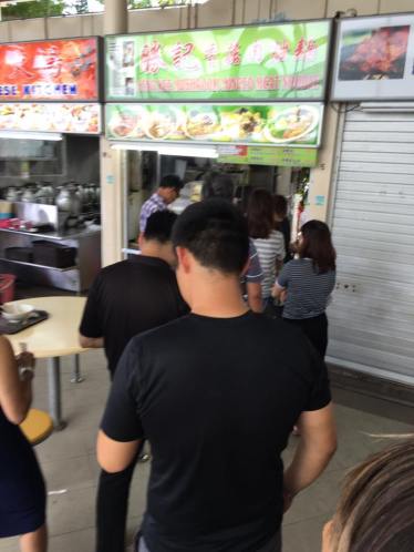 long queue @ seng kee 胜记bak chor mee