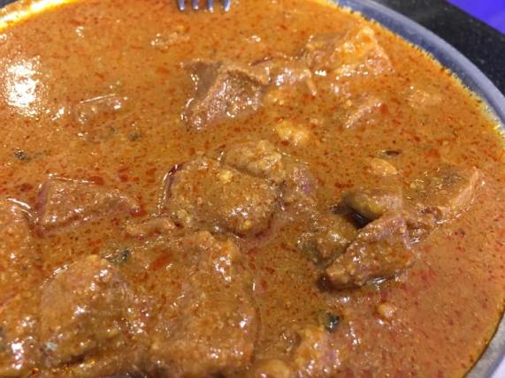masala mutton cubes
