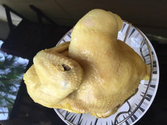 poached chicken 白斩鸡