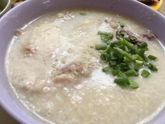 pork mixed porridge