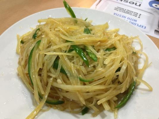 potato strops 土豆丝