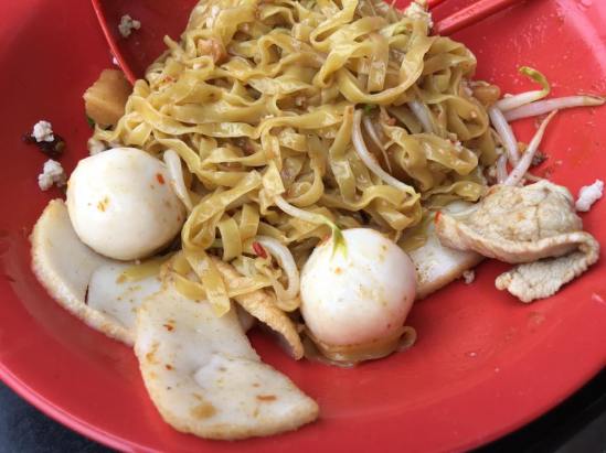 S$4 mee pok tar