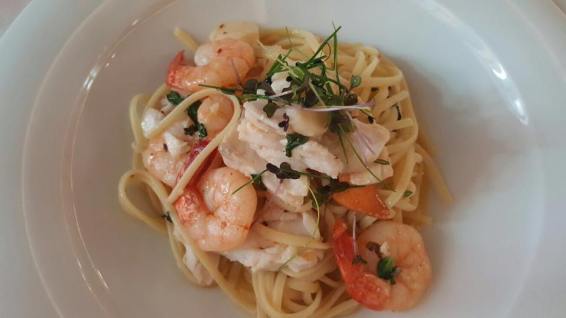 seafood alio olio