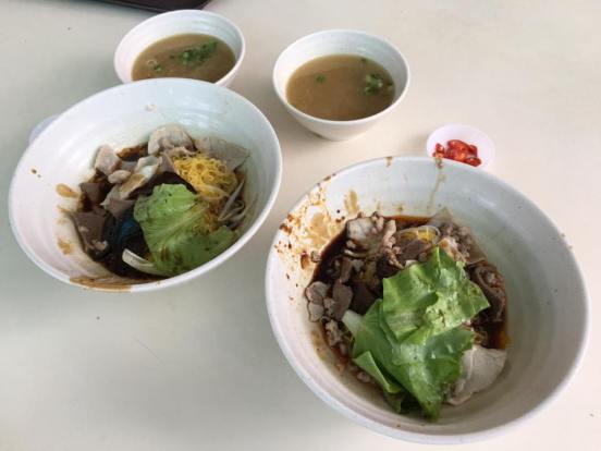 S$4 seng kee 胜记bak chor mee