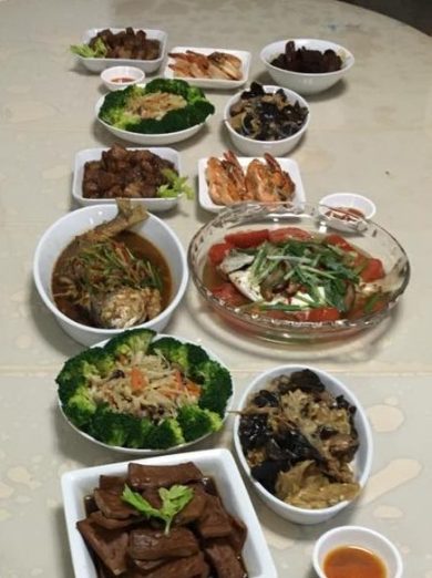 my brothers helpers cooked food